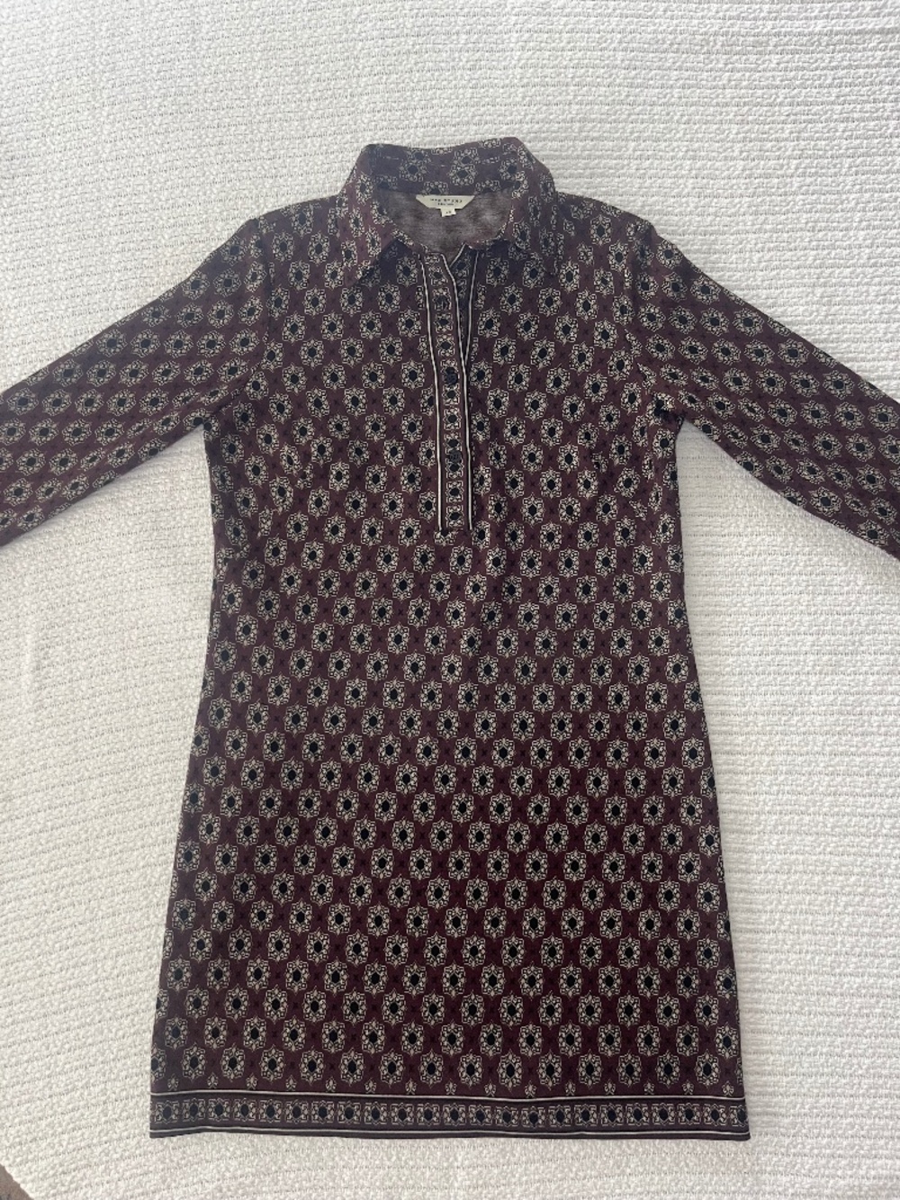 Max Studio Patterned 60s Shift Style Dress